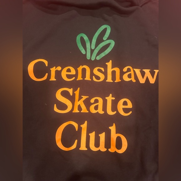 NWOT Crenshaw Skate Club Hoodie by Champion
Size XL
Pit to pit: 24.5”
Length: 28 - Picture 4 of 9